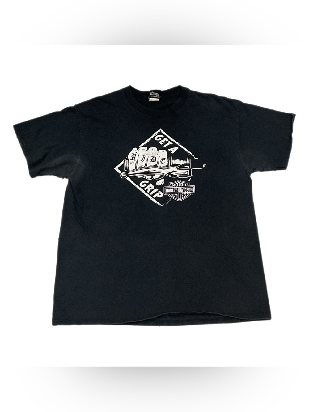 Harley Davidson Tucson Arizona Get A Grip Graphic BlackTee